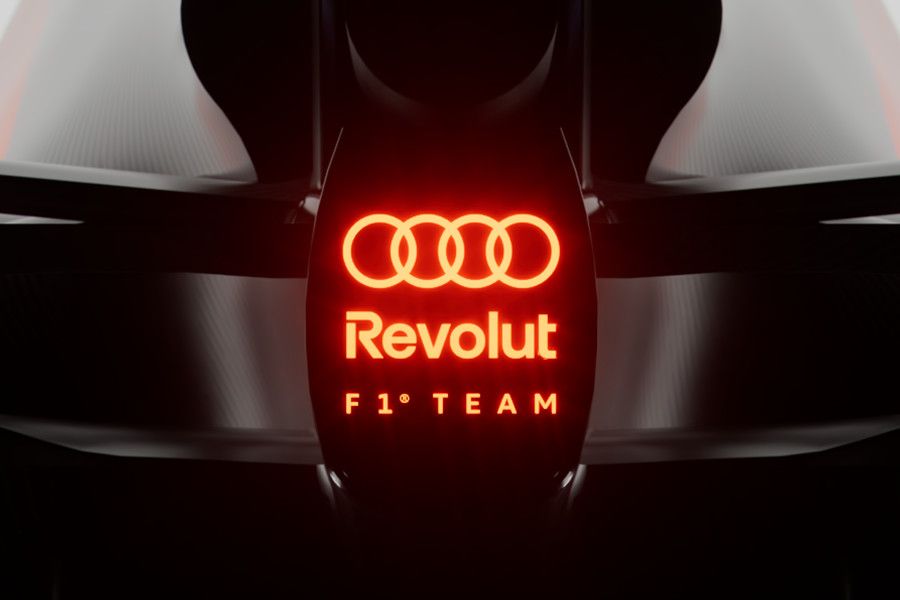 Audi Revolut F1 Team odhaluje oficiální název, logo a datum slavnostního uvedení v Berlíně